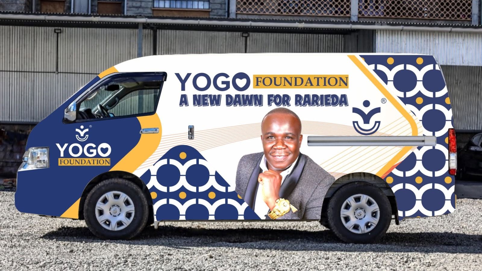 The Yogo Yogo Foundation outreach van — A New Dawn for Rarieda